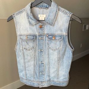 H&M Jean Vest Size 38 EUR (XS USA)